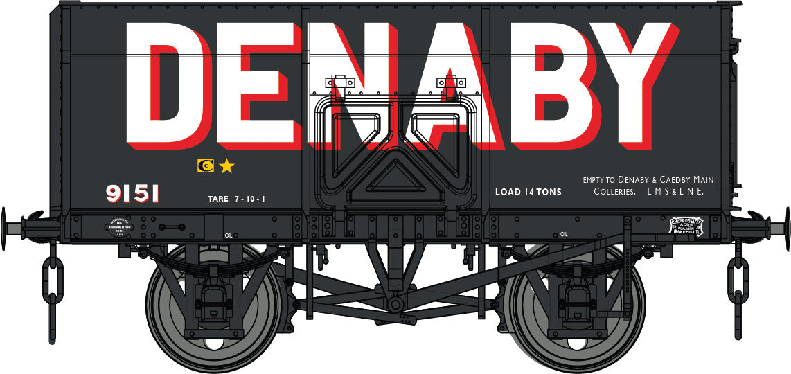 14T Slope Sided Mineral Black 9151 Denaby