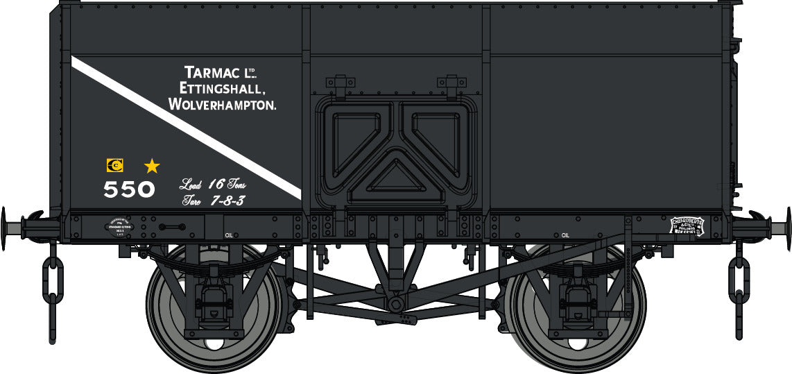 14T Slope Sided Mineral Black 550 Tarmac