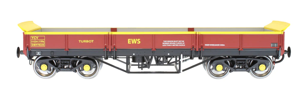 Turbot Bogie Ballast Wagon EWS Maroon DB978255