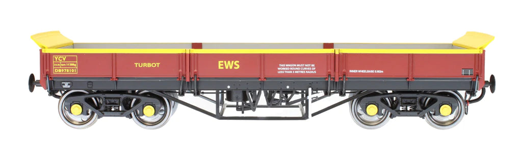 Turbot Bogie Ballast Wagon EWS Maroon DB978101