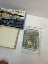 SPAD S.A.4 — Amodel 1/72 Plastic Model Kit Vintage water damaged box