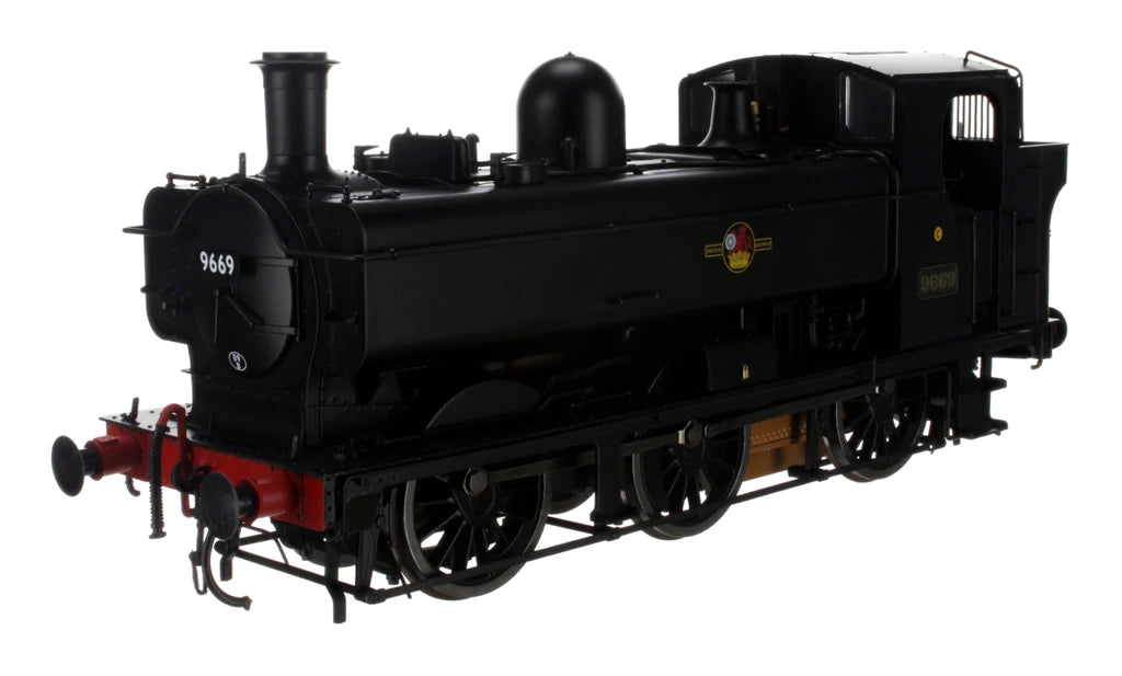Class 57xx Pannier 9669 BR Black Late Crest
