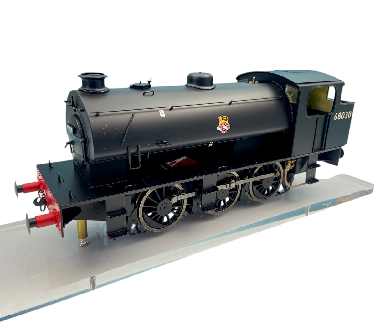 7S-094-003S Dapol J94/Austerity  BR Black Early Crest 68030 DCC & Snd  Fitted