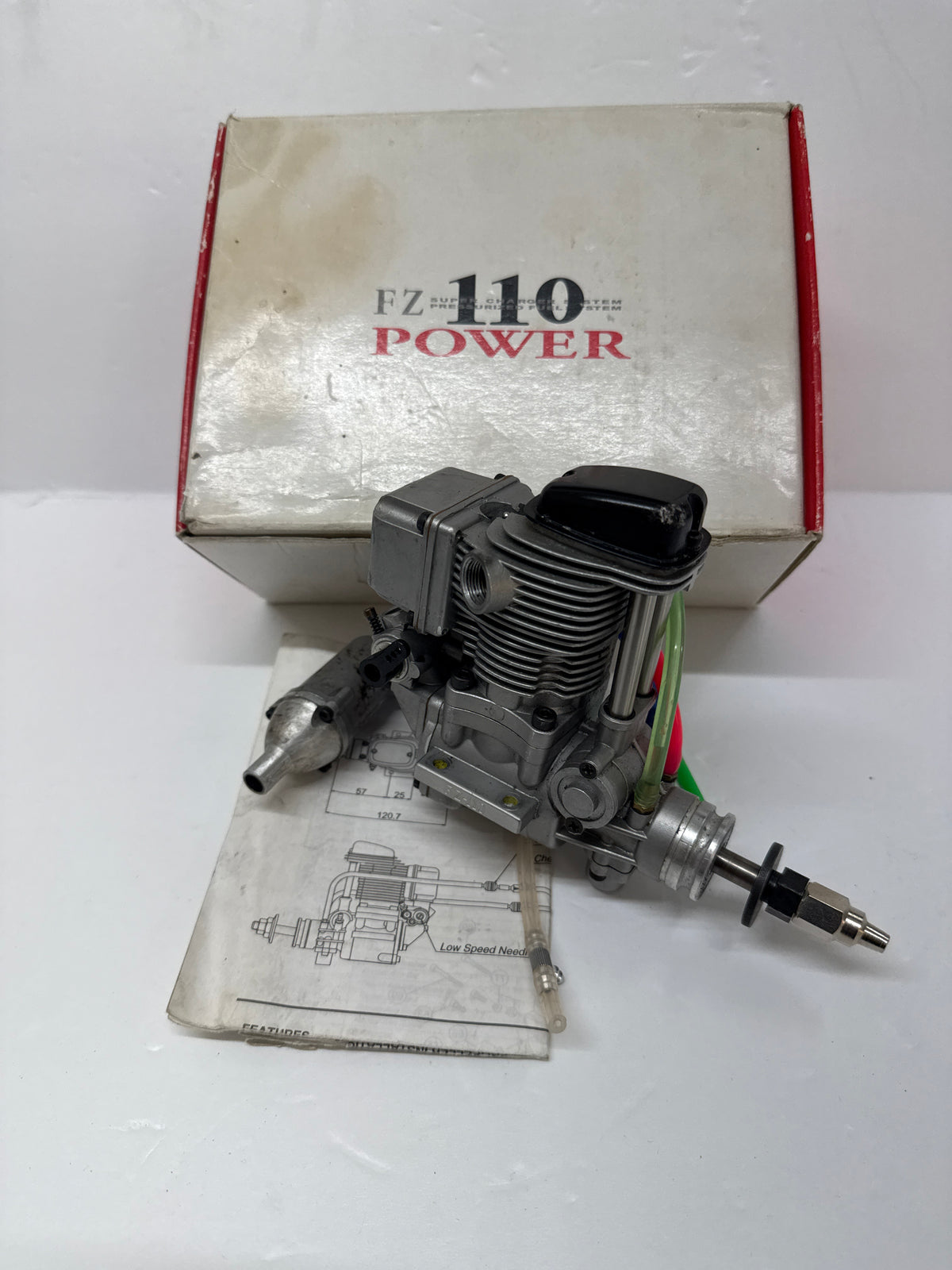 YS FZ110 (Super Charged) Four Stroke Engine with Silencer - Second Hand