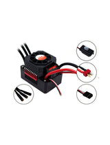 Overlander 4200KV Rocket RC Waterproof 3660 Brushless Motor + 80A ESC for 1/10th Cars