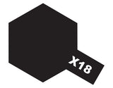 Tamiya X-18 Semi Gloss Black 81518