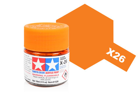 Tamiya X-26 Clear Orange 81526