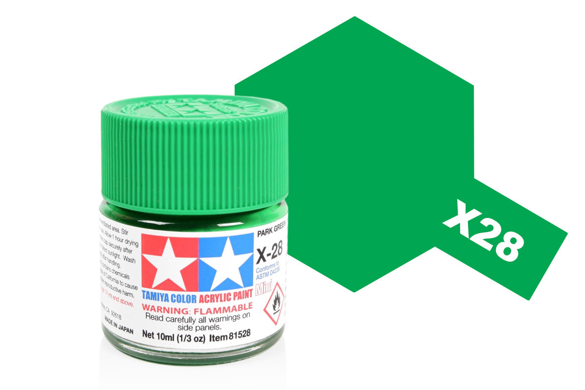 Tamiya X-28 Park Green 81528