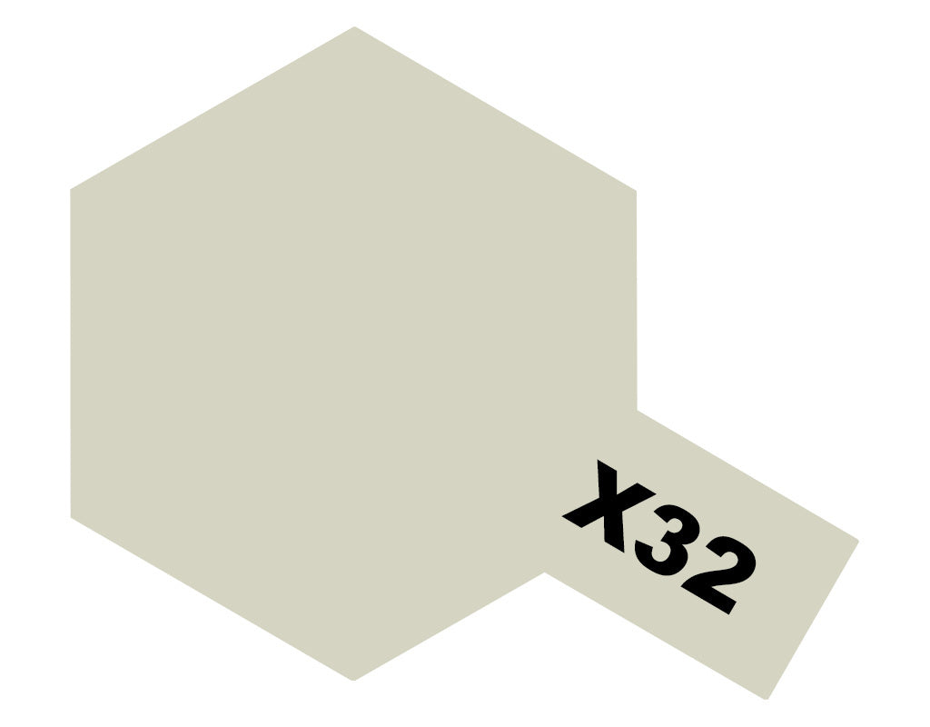 Tamiya X-32 Titanium Silver 81532