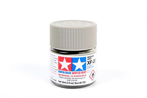 Tamiya XF-20 Medium Grey 81720 - 10ml