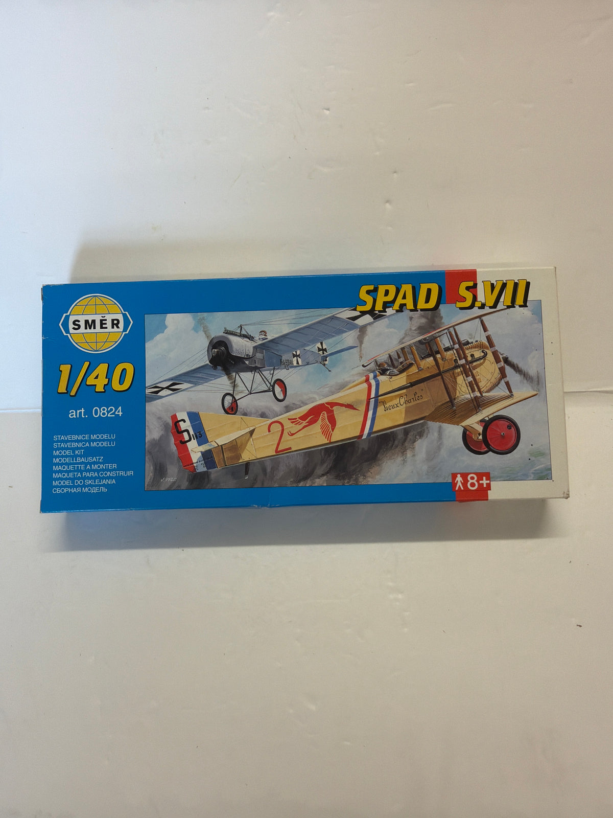 Smer Spad S.VII 1:40 scale Plastic Model Kit