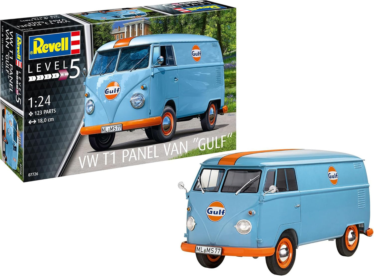 Revell 1/24 VW T1 panel van (Gulf Decoration) #07726