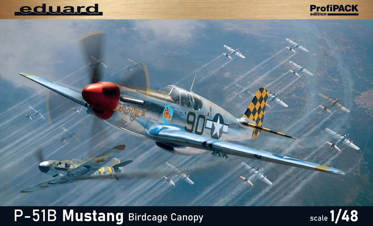 Eduard 1/48 P-51B Mustang Birdcage Canopy  82107