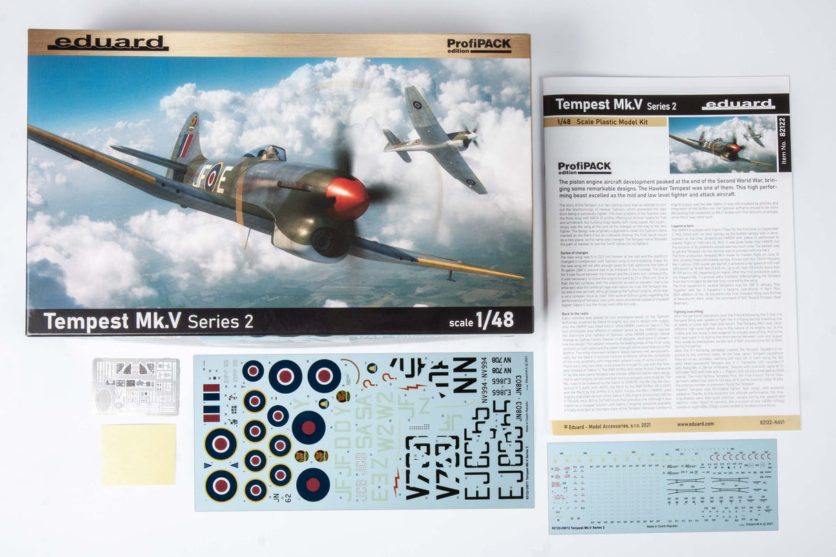 Eduard 1/48 Tempest Mk. V series 2 Profipack Edition 82122