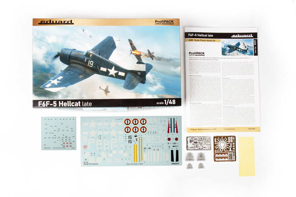 Eduard 1/48 F6F-5 Hellcat late Profipack Edition 8229