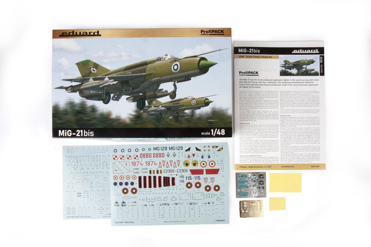 Eduard 1/48 MiG-21BIS ProfiPACK Edition kit 8232