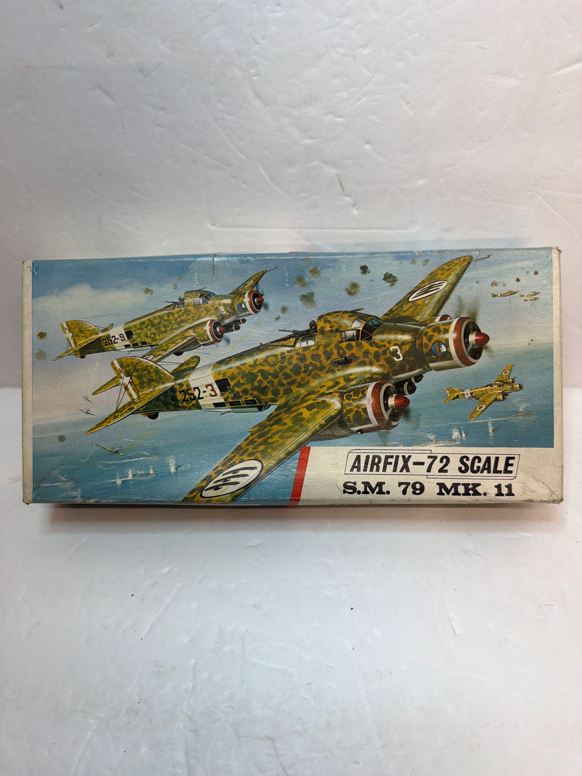 Airfix Savoia-Marchetti SM.79 Sparviero 1/72 487 / 04007-3 Plastic Model Kit Vintage
