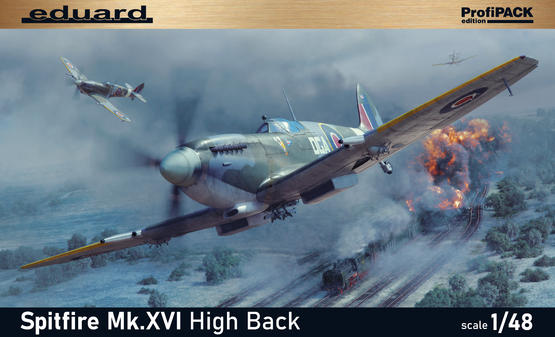 Eduard 1/48 Spitfire Mk.XVI High Back Kit 8286