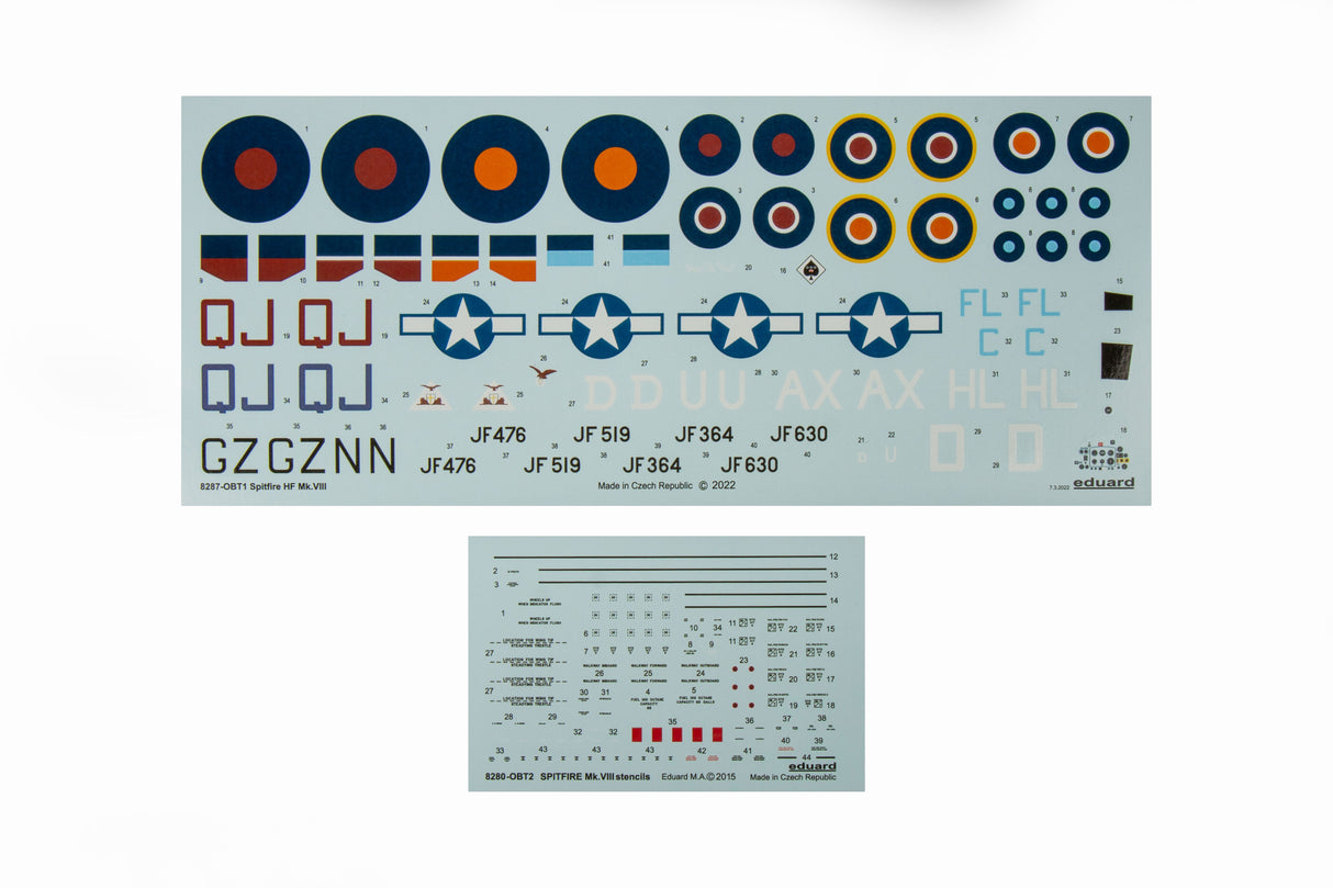 Eduard 1/48 Spitfire HF Mk. VIII Profipack Edition 8287