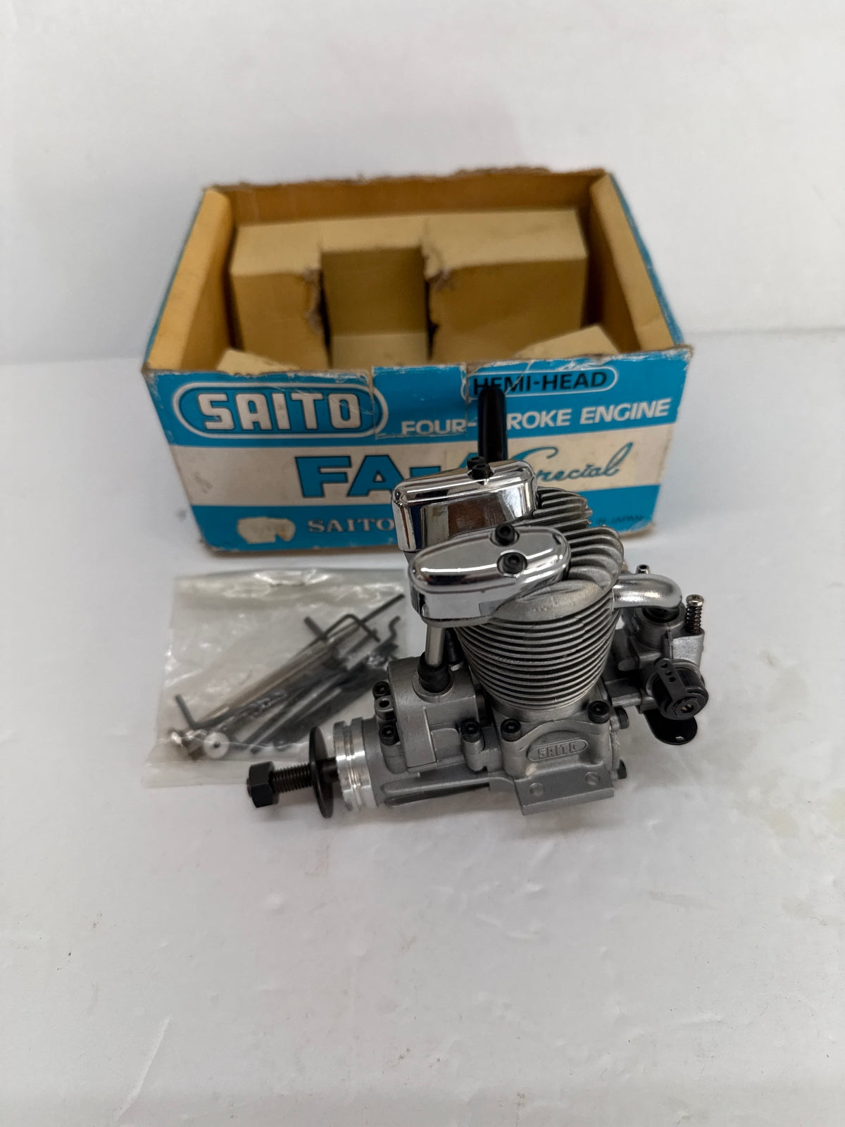 Saito FA-45 Special Four-Stroke Glow Engine - Second Hand (Box 155)