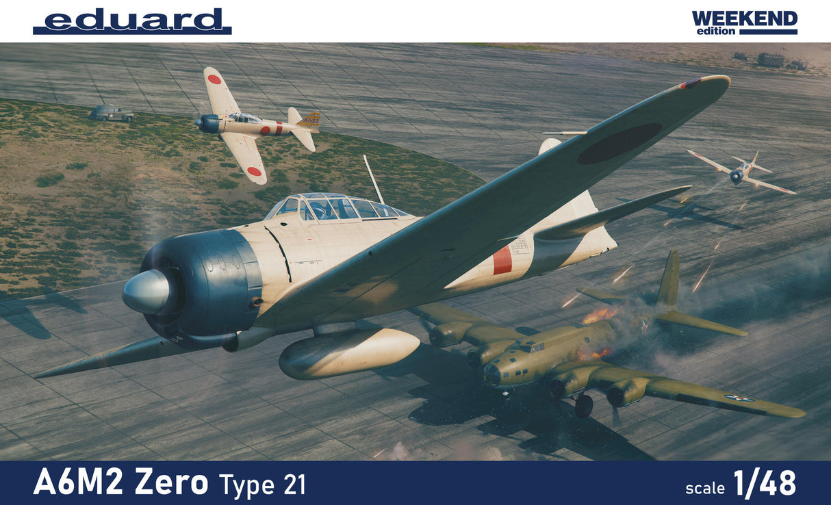 Eduard 1/48 A6M2 Zero Type 21 84189