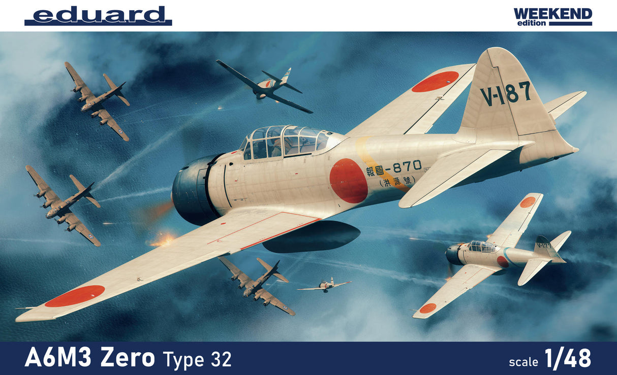 Eduard 1/48 A6M3 Zero Type 32 Weekend Edition 84191