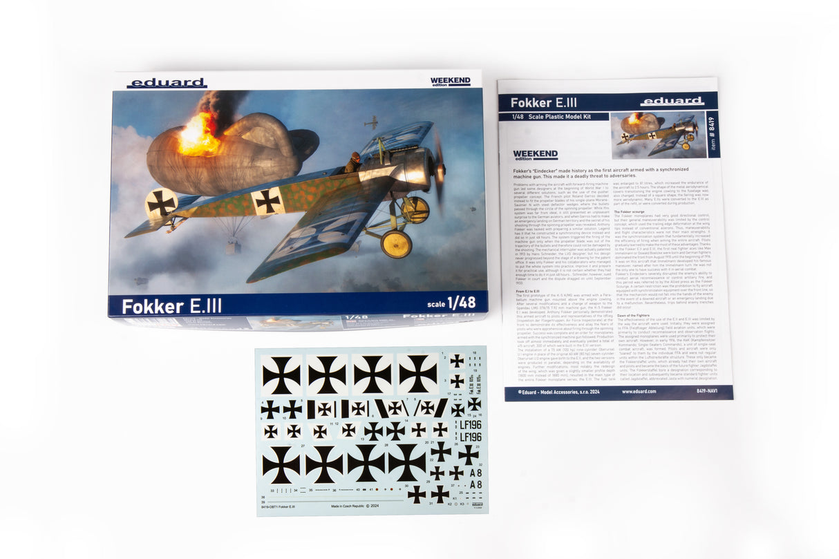 Eduard 1/48 Fokker E. III Weekend Edition 8419