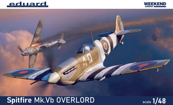 Eduard 1/48 Spitfire Mk.Vb ) Overlord kit 84200