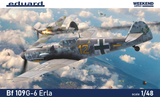 Eduard 1/48 Bf 109G-6 Erla kit 84201