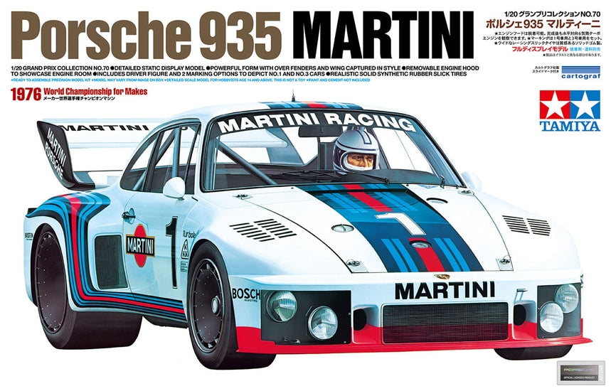 Tamiya 1/20 Porsche 935 Martini 20070