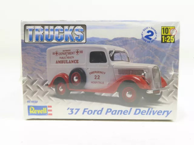 Revell 1/25 1937 Ford Pamel Delivery Truck Kit 85-4930