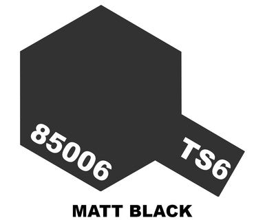 Tamiya TS-6 Matt Black 85006