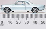 Oxford Diecast 1963 Chevrolet Corvair Coupe Satin Silver 1:87 Scale HO Scale