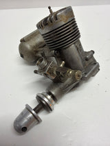 Second Hand Aircraft Engine 2-stroke OS Max 40 FP with Silencer (Box 62)