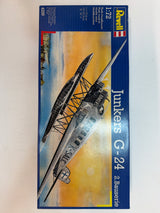 Revell Plastic aircraft kit Junkers G-24 1:72 04299 Opened but complete