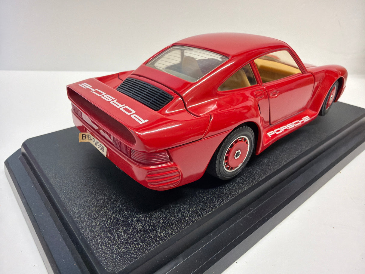 Bburago 1/24 Porsche 959 turbo Red 0563