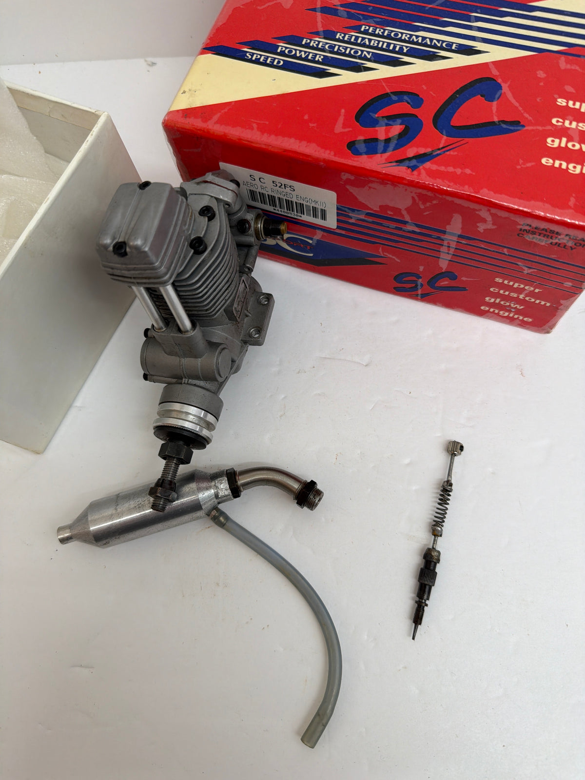 SC52FS Ringed 4-Stroke Glow R/C Aero Engine Second Hand