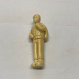 Scenic Accessories - Unpainted Figure - Soldier with kit bag (G-Scale/LGB)