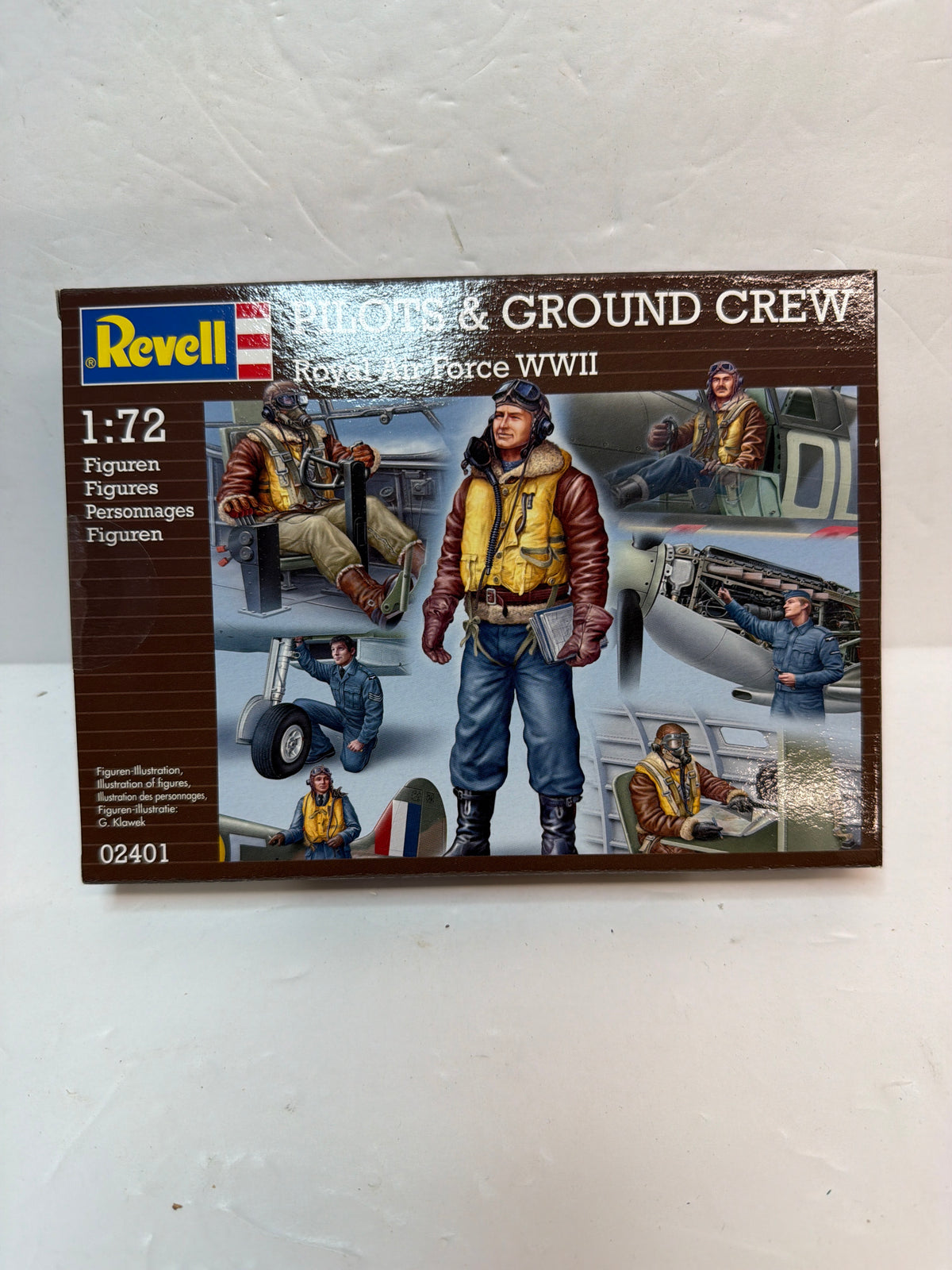 Revell Pilots & Ground Crew WWII Royal Air Force 1:72  Scale model kit