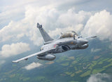 Italeri 1/72 Rafale B Two-Seat French Fighter Aircraft Kit 90092