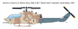 ITALERI 1/72 Bell AH-1W SuperCobra Attack Helicopter 90160
