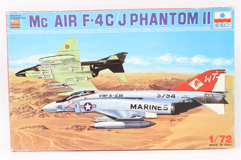 Vintage Esci Phantom 2 F-4 C/J 1:72 plastic kit 9031