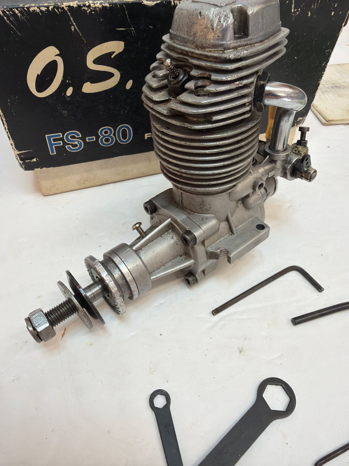 OS FS-80 Surpass Four Stroke Engine 13cc - Second Hand