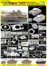 Dragon 1/35 Tiger 1 131 S.Pz Abt504Tunisia Kit 6820