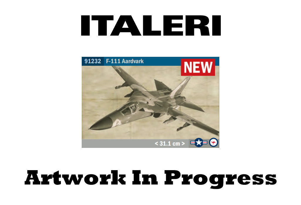 ITALERI 1/72 General Dynamics F-111 Aardvark 91232