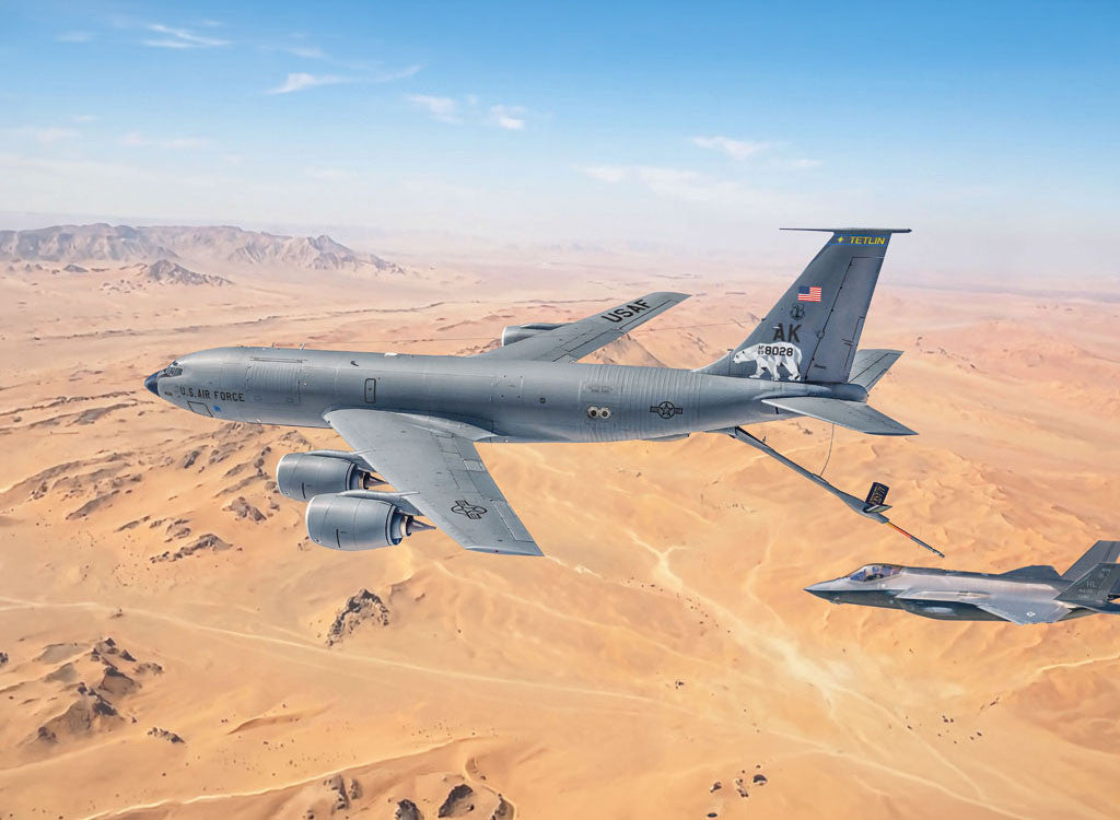 ITALERI 1/72 KC-135 R/FR Stratotanker Aerial Refuelling Aircraft kit 91281