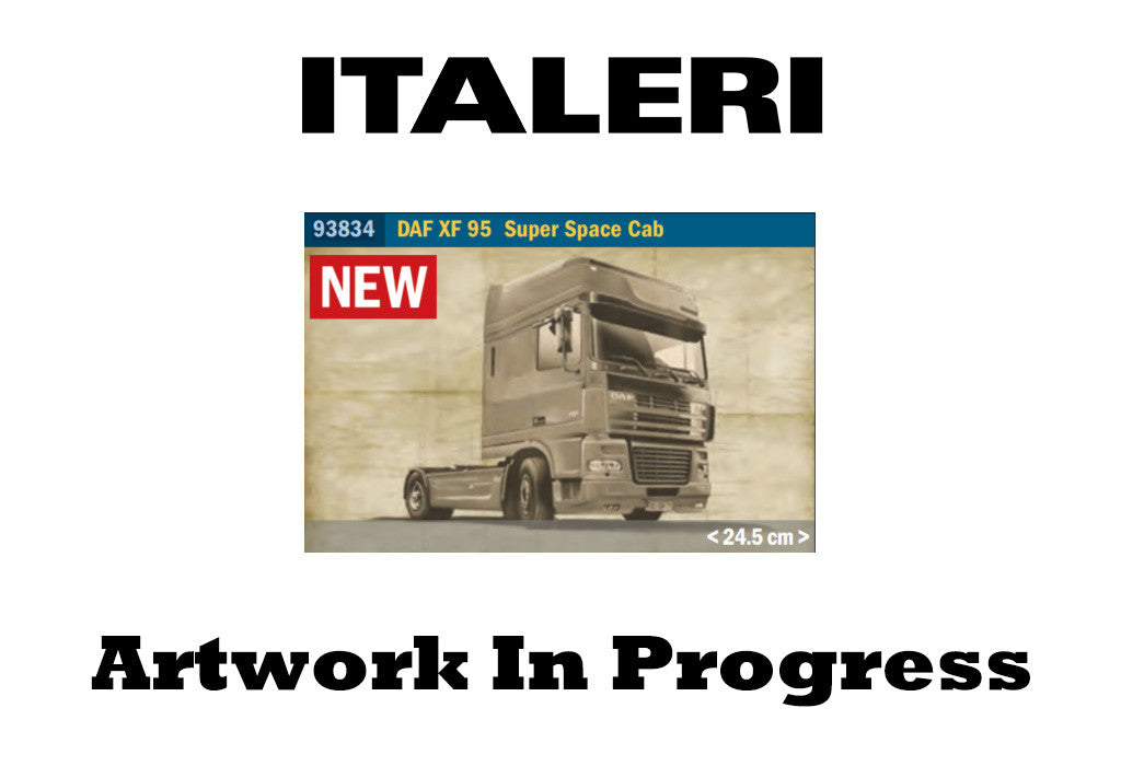 ITALERI DAF XF 95 Super Space Cab Truck 93834