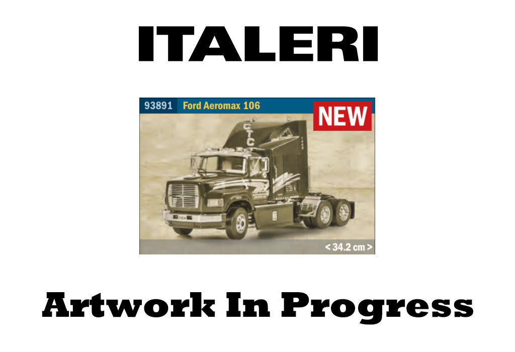 ITALERI Ford Aeromax 106 Heavy-Duty Sleeper Truck 93891