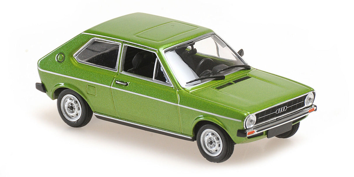 Maxichamps Die Cast Collectables - 1:43 1975 Audi 50 - Green