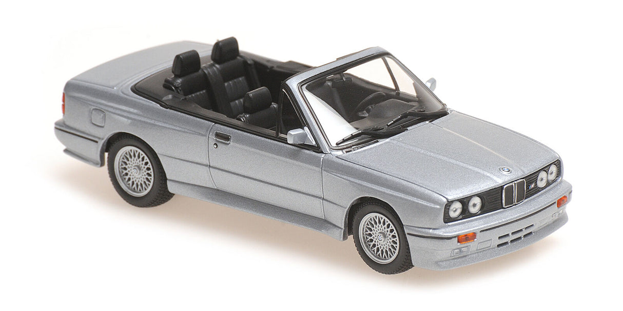 Maxichamps Die Cast Collectables - 1:43 1988 BMW M3 Cabriolet (E30) - Silver